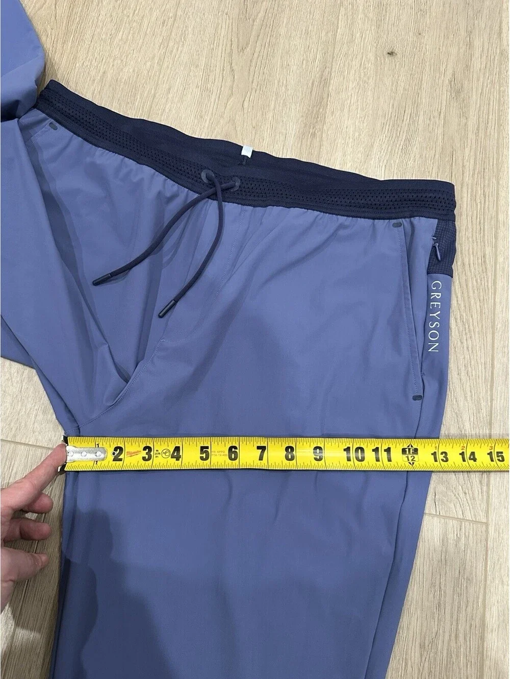Greyson Joggers Performance Stretch Pants Mens XL Blue Active